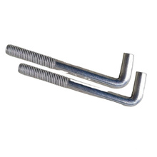 5/8-11 x 8" Stainless Steel L Shape Foundation Anchor Hook Bolt